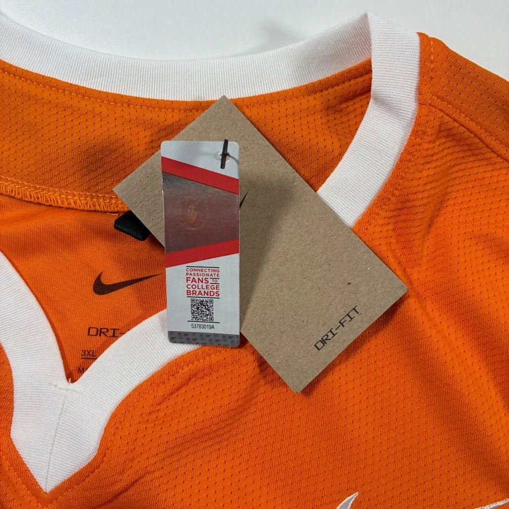 NEW Nike Tennessee Volunteers Baseball Jersey 3XL Orange Vols UNBB-0DV7